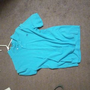 Medium Blue Chaps Polo Shirt